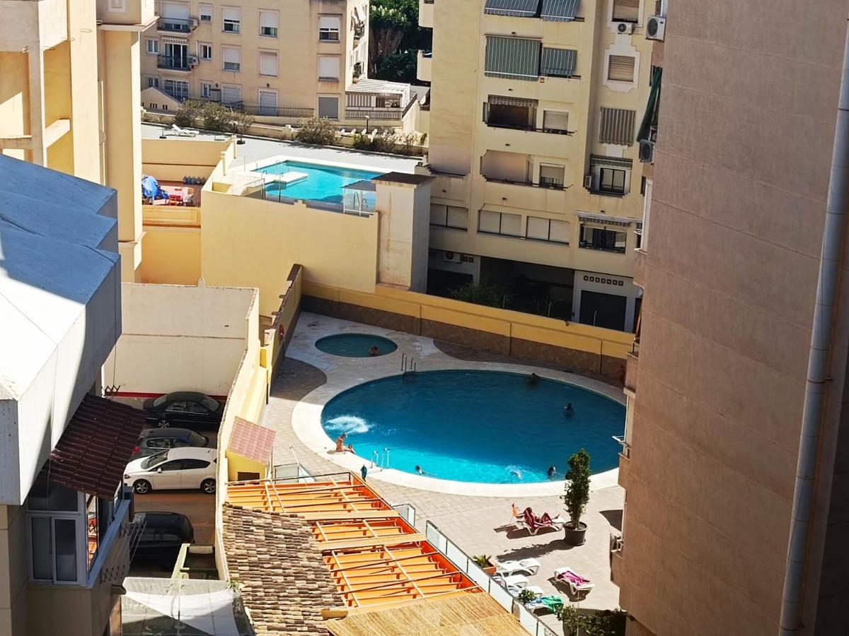 Ver7 - Estudio, Wifi, Fire Stick Amazon, Terraza, Vistas Al Mar, Piscina Torremolinos Bagian luar foto
